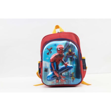 Smart Gate SG-9195 School Carrying Spider-Man Backpack Kids Red